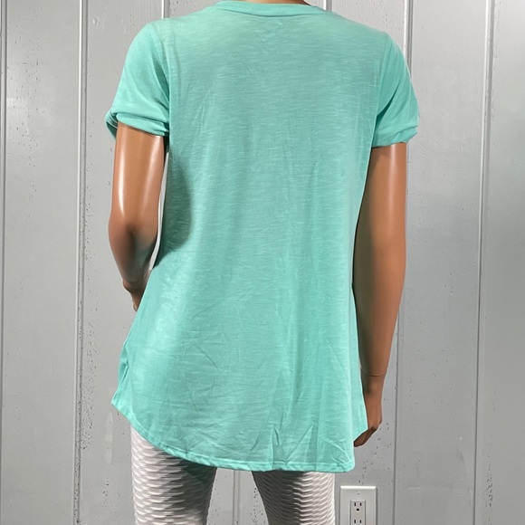 *Zeroxposur Junior's Turquoise Short Sleeve T-Shirt Size L - Picture 11 of 13